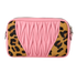 Animalier Matelasse Camera Bag, back view